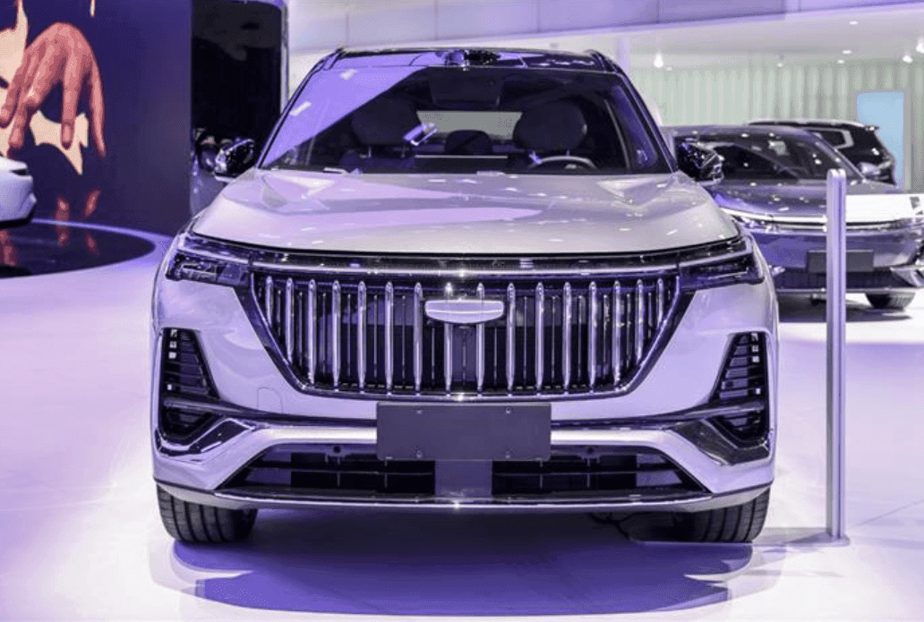 новый внещний вид Geely Boyue L i-HEV
